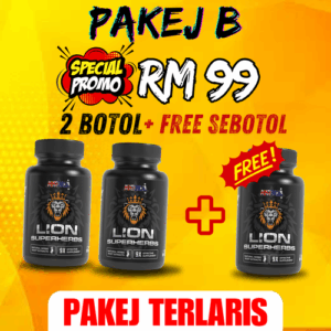 Pakej B - 2 Botol Free 1 Botol
